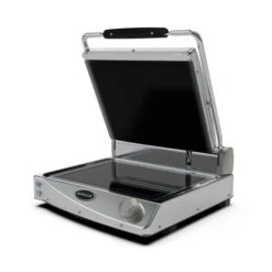 Spidocook SpidoGlass Medium Contact Grill Black Ceramic SP 010 P Manual Operation Stainless Steel & Black