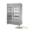 True Double Glass Door Upright Merchandiser T-49G-HC~FGD01 247 KG Stainless Steel -Kitchen Appliances Store WTUM04911
