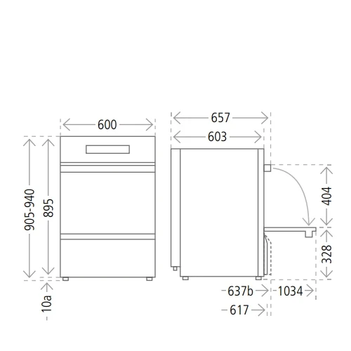 Winterhalter UC-LE Energy Dishwasher/Glasswasher With Water Softener Stainless Steel 6 Winterhalter UC-LE Energy Dishwasher/Glasswasher With Water Softener Stainless Steel - Image 4
