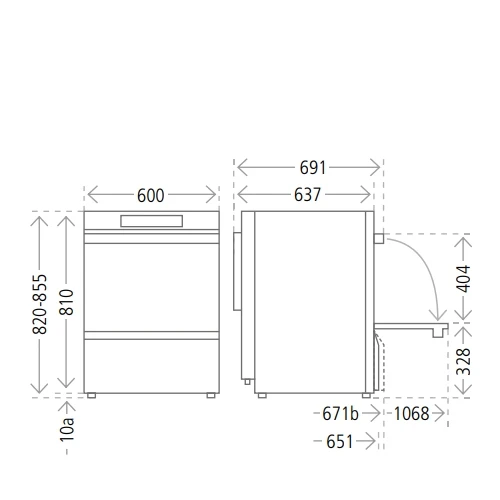 Winterhalter UC-XLE Dishwasher/Glasswasher With Water Softener Extra Large Stainless Steel 6 Winterhalter UC-XLE Dishwasher/Glasswasher With Water Softener Extra Large Stainless Steel - Image 4